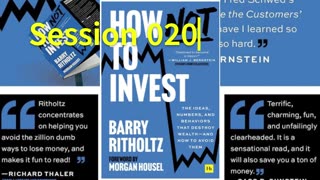 How Not To Invest 020 Barry Ritholtz 2025 Audio/Video Book S020