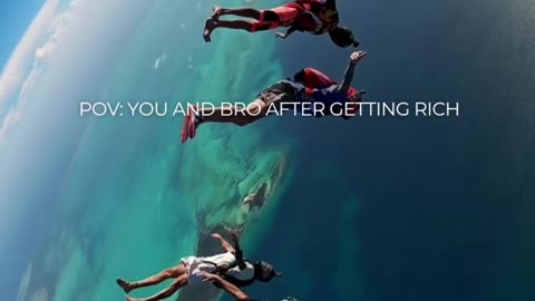 POV: You and bro after getting rich
