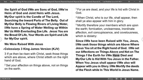 Faith Confesions with Scriptures... 2/2