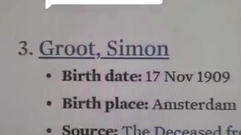 H1B Visa replacement Use the Holocaust Victim Database search the name of software programmers