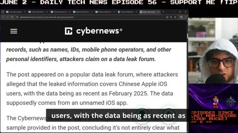 unnamed ios app leaks ALL your data