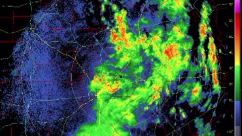 Texas Radar Weather Massacre 7/4-5/25 - Rotational Vortex