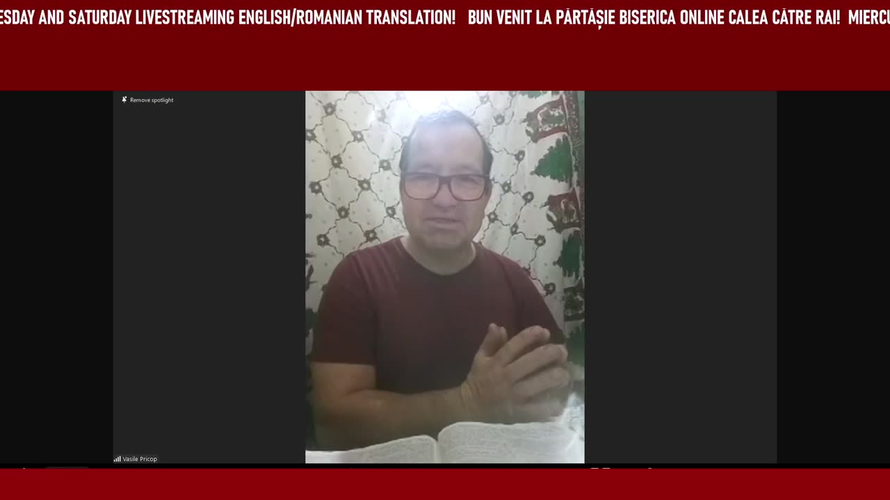 VASILE PRICOP -ÎNCEPUTUL EVANGHELIE LUI ISUS HRISTOS- MARCU 2:1;9 CALEA CĂTRE RAI #live #predici