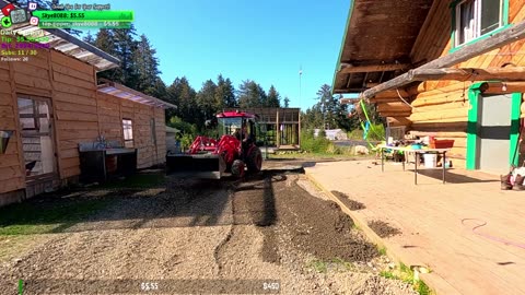 MEGA DAY AT THE FARMSTEAD, Gravel, New Chicks Hatched, BABY Bunnies, Plants | REMOTE ALASKA Farmstead !Isolated Village | !Real