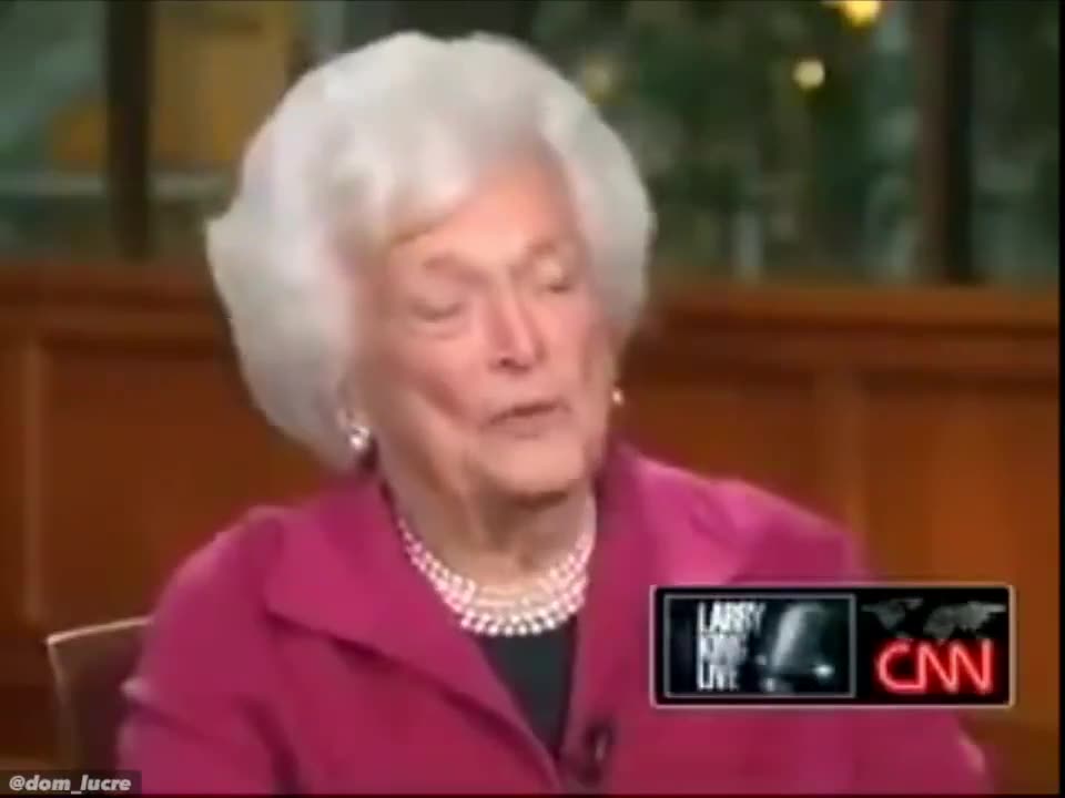 Barbara Bush publicly admitted to having the fetus from her miscarriage pickled and put into a jar