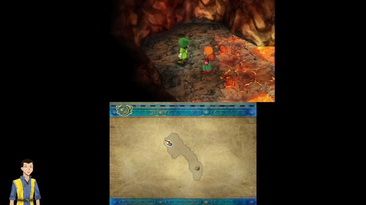 Dargon Quest 7 (3DS/RetroArch) day 11 Stonefied town!