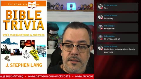 Church Daily LIVE & Trivia!