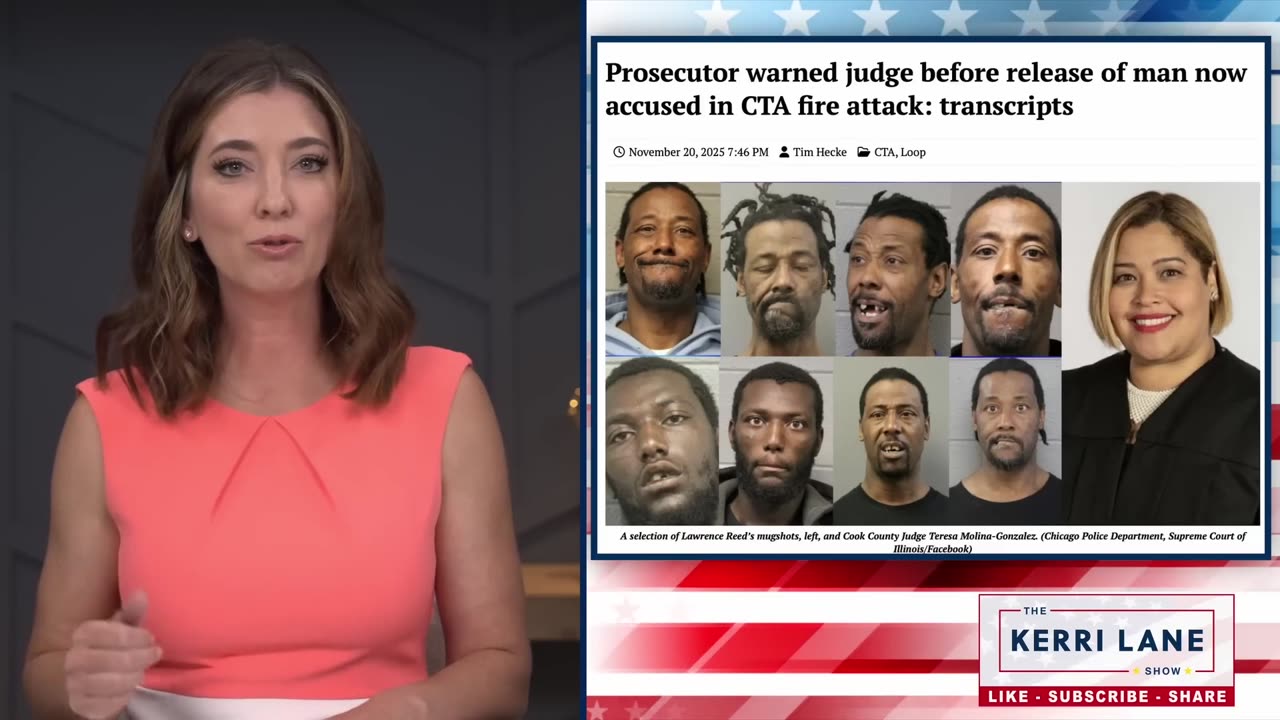 The Left Justifying Releasing Criminals: Kerri Lane Video