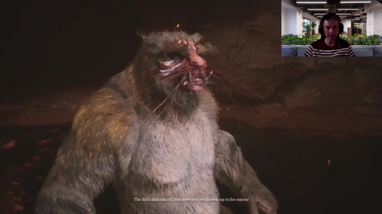 I think he went down faster than his rambling at the beginning. (Boss Fight - Mad Tiger).