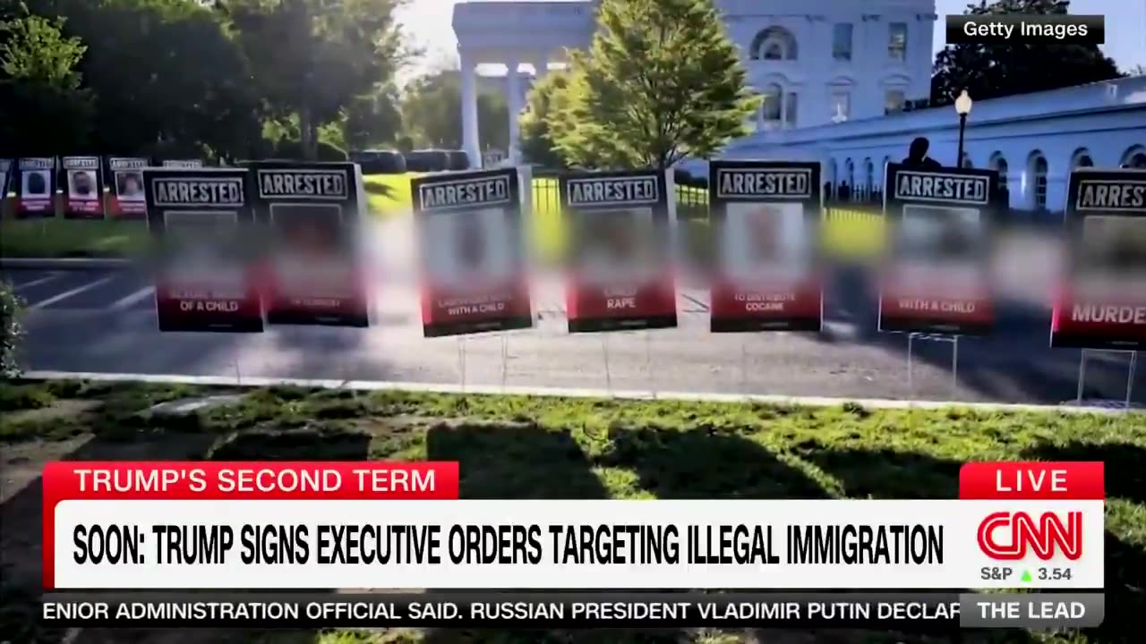 CNN blurs photos of criminal illegals at the White House