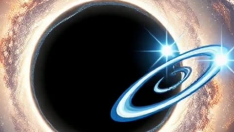 🚀🌌 Cosmic Clash: Binary Stars Near a Black Hole! 🌌🚀
