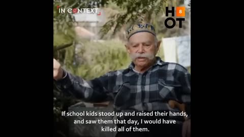 Two Israeli terrorists who find rape and ethnic cleansing horrendously hilarious.