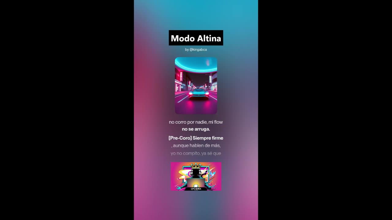King ABCA – Modo Altima | Rap con visión y fuego urbano