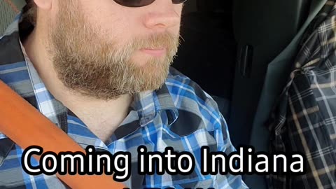 Coming into Indiana on I-70 West