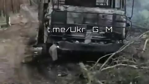 🔥🚛 Ukraine Russia War | POV of Destroyed Ukrainian Truck on the Frontline | RCF