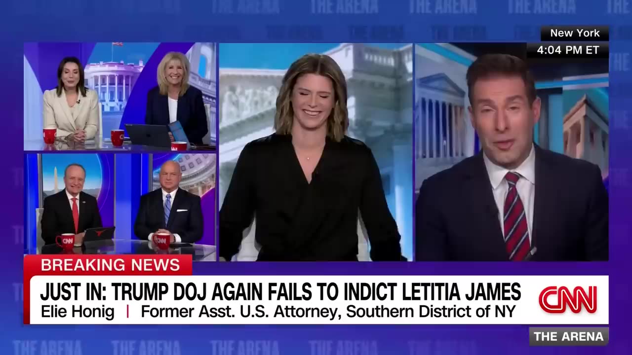 Justice Department fails to reindict Letitia James for a second time