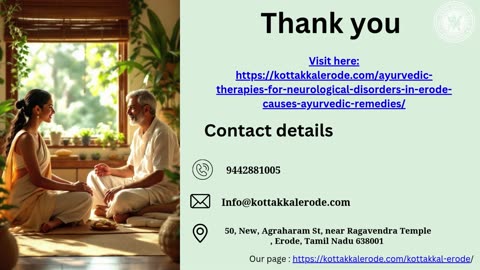 Experience Natural Ayurvedic Relief for Spine & Joint Pain at Kottakkal Erode