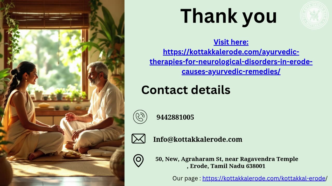 Experience Natural Ayurvedic Relief for Spine & Joint Pain at Kottakkal Erode