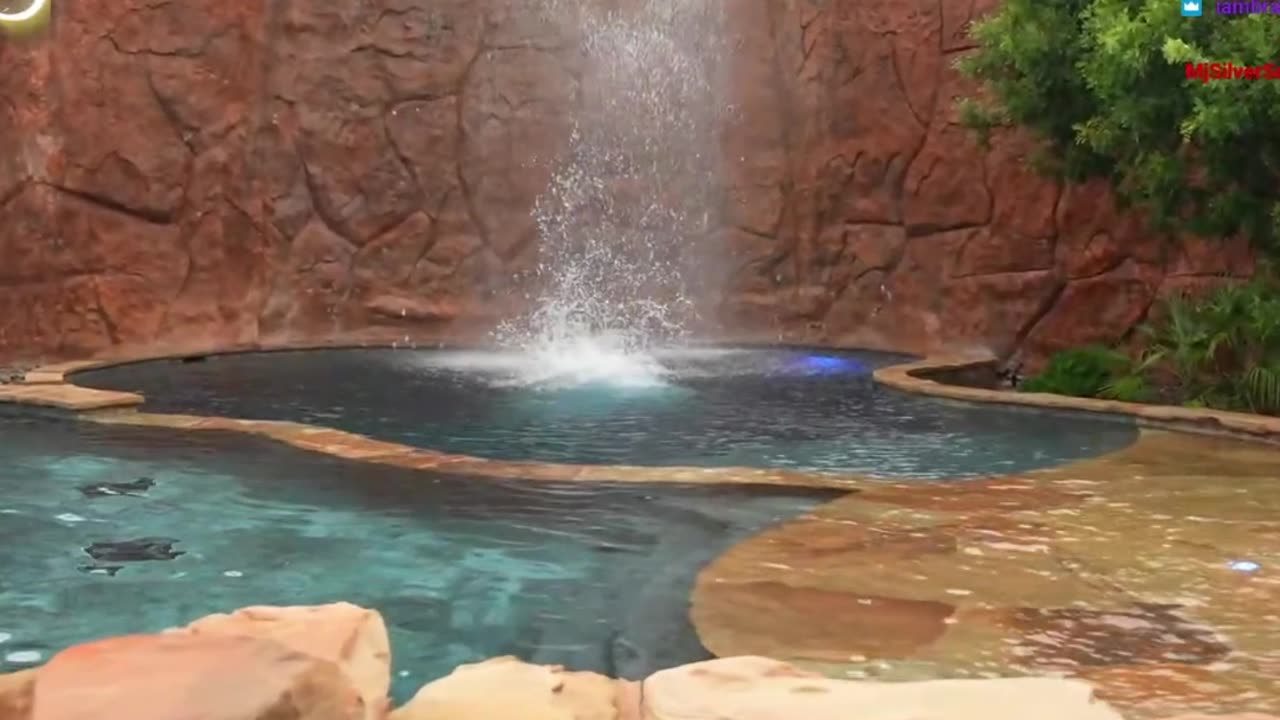 Duke Dennis randomly decides to jump off a waterfall