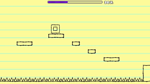 Paint on track (geometry Dash)