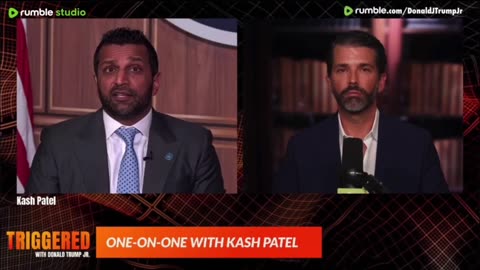 Kash Patel discusses J6 pipe bomber with Don Jr.