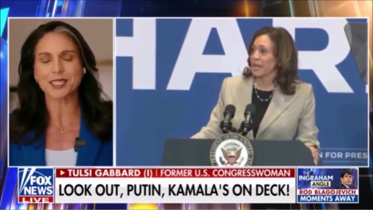 The Ingraham Angle with Tulsi Gabbard 7-22-24