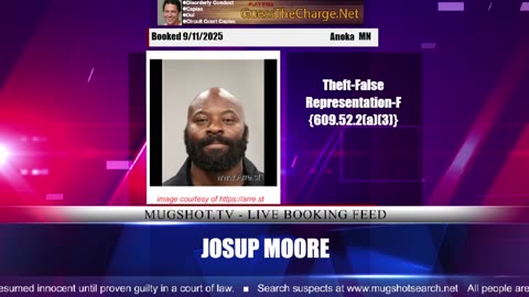 Mugshot TV - Live Arrest Booking Video Stream