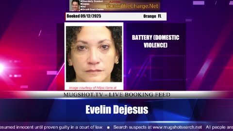 Mugshot TV - Live Arrest Booking Video Stream