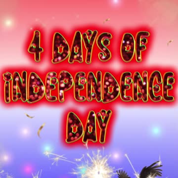 4 days of 4th Of July begin today!