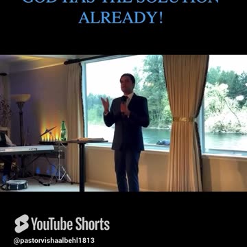 God has the solution already! #Amen