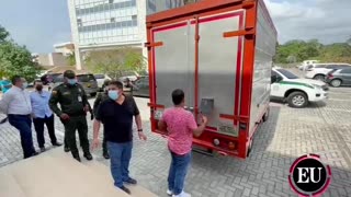 Llegan vacunas contra el COVID-19 a Cartagena