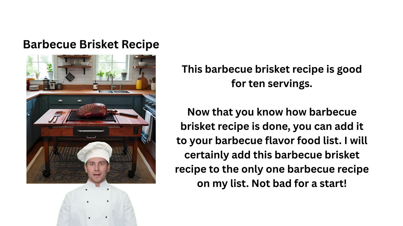Barbecue Brisket Recipe