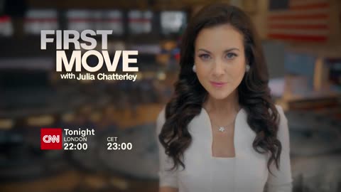 CNN International First Move with Julia Chatterley promo