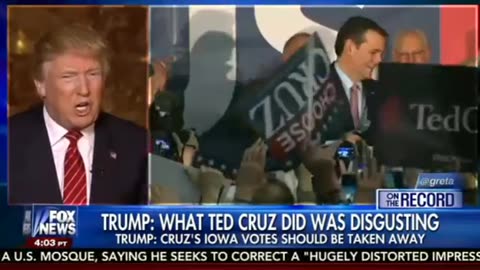 Donald Trump Greta Van FULL Interview Attacks Ted Cruz Stealing Votes from Carson in Iowa - 2-3-16