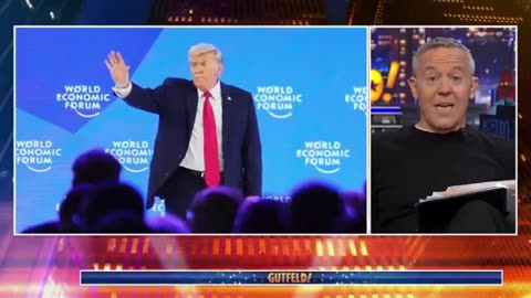 'Trump Dropped a Steaming Hot Pile of America First, All Over the WEF's Face': Gutfeld