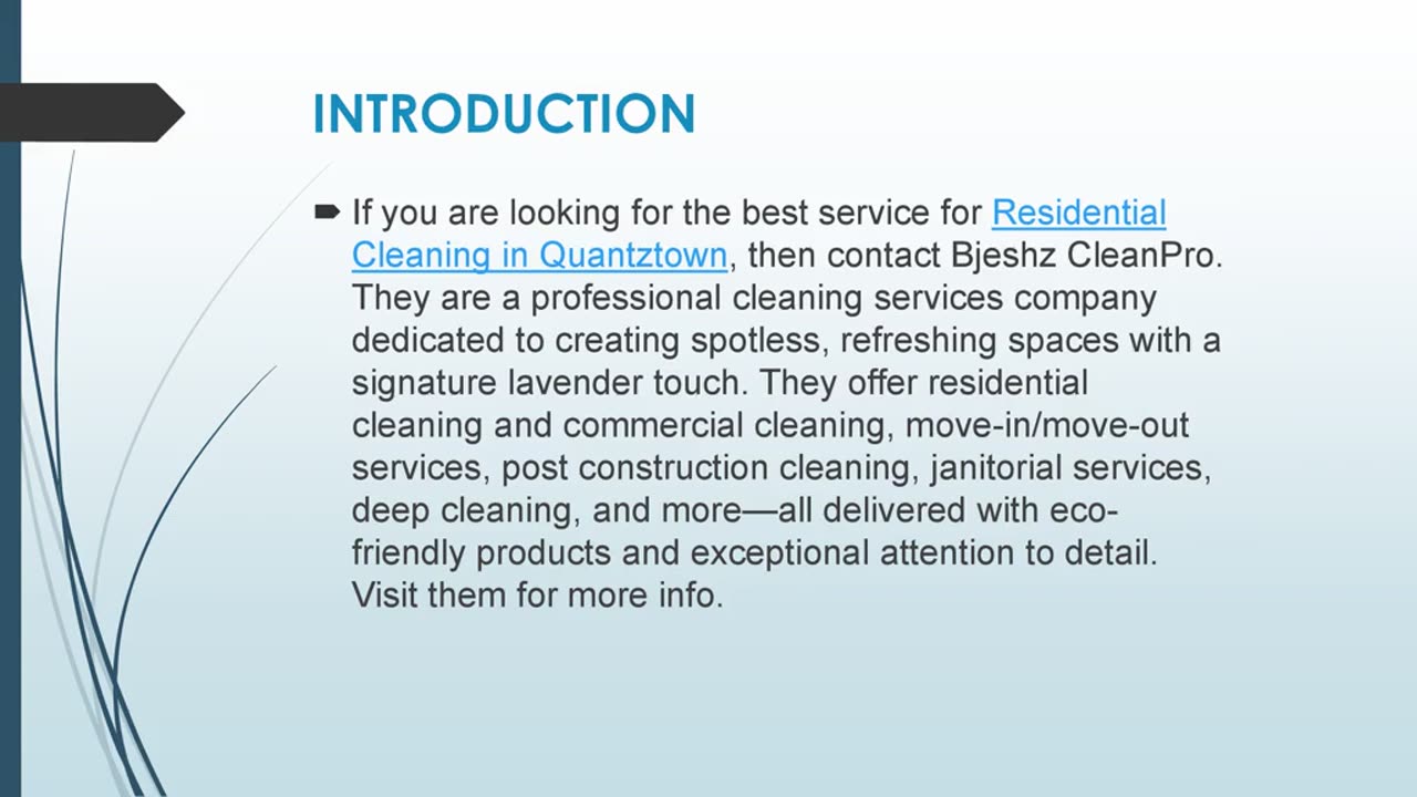 Best Residential Cleaning in Quantztown