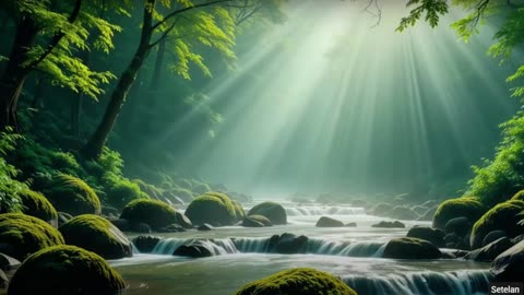 Natural Water Sounds – River Flow for Meditation & Relaxation
