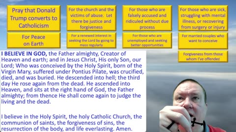 Mary's Daily Live Holy Rosary Prayer at 8:00 p.m. EDT 05/23/2025