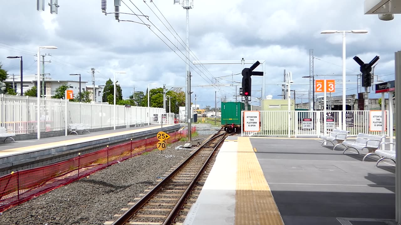 Australian Freight train outside of Brisbane