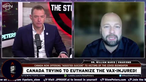 MURDER: Canada now offering Assisted SUICIDE to Vax-Injured Victims