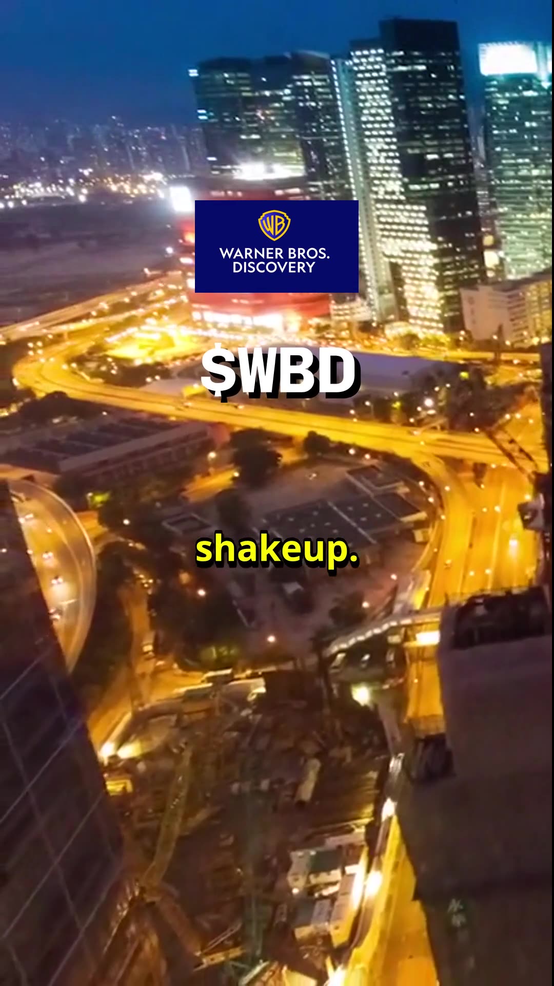 Warner Bros Discovery Splits into Two Media Giants $WBD #stonks #investing #genbet