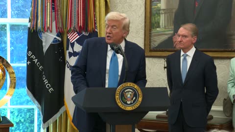 President Trump Swears In the Chairman of the SEC and Gives Remarks, April 22, 2025