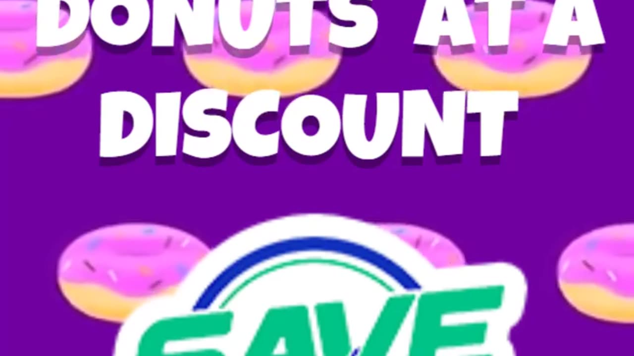 🍩 Donuts… at a discount? Yes, please!