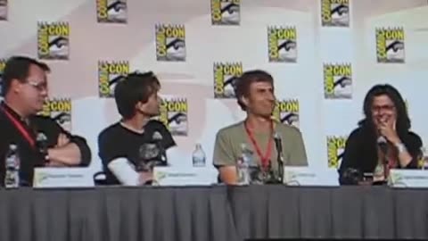 Doctor Who panel at Comic Con 2009 Part X- stealing & John Barrowman