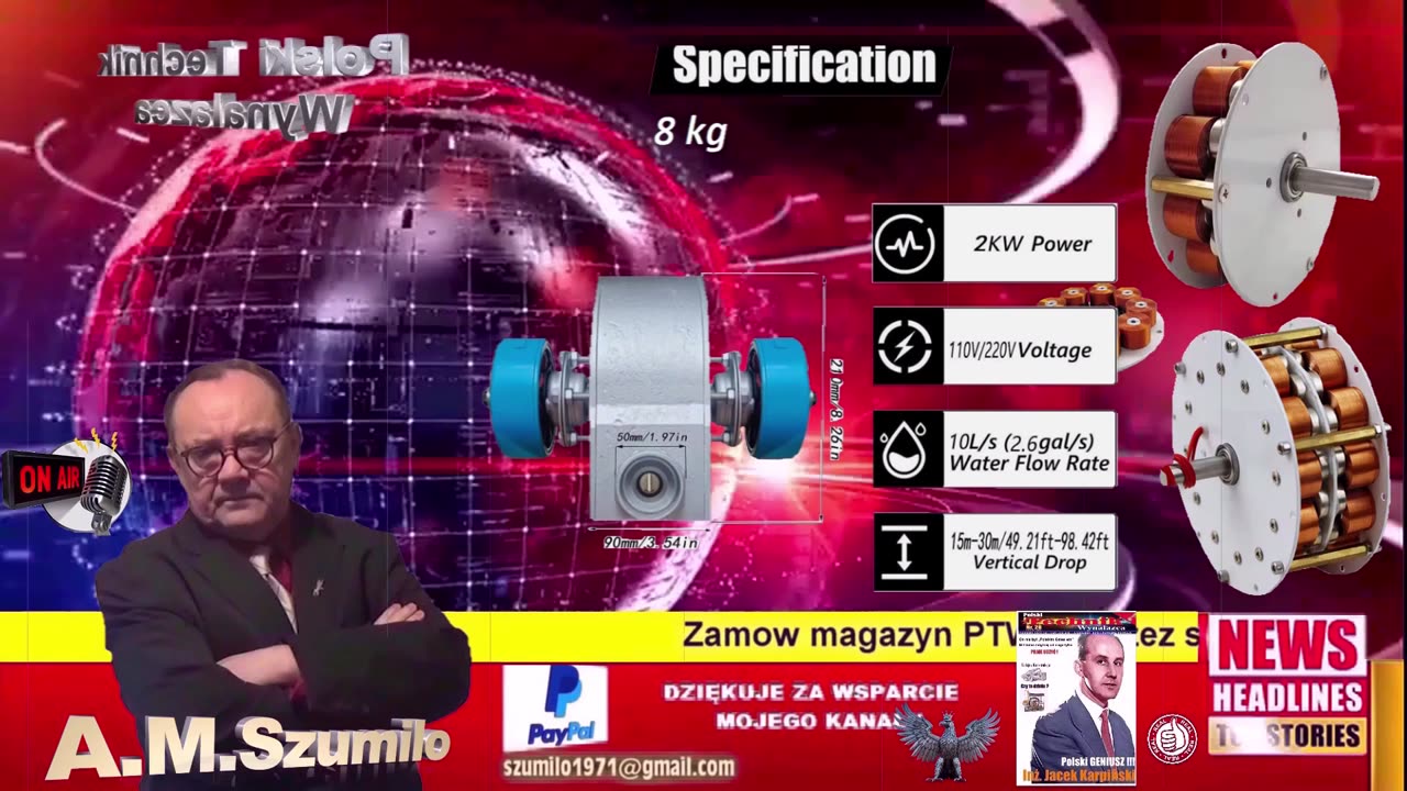 HMPP - HYDROGENERATOR / WOLNA ENERGIA