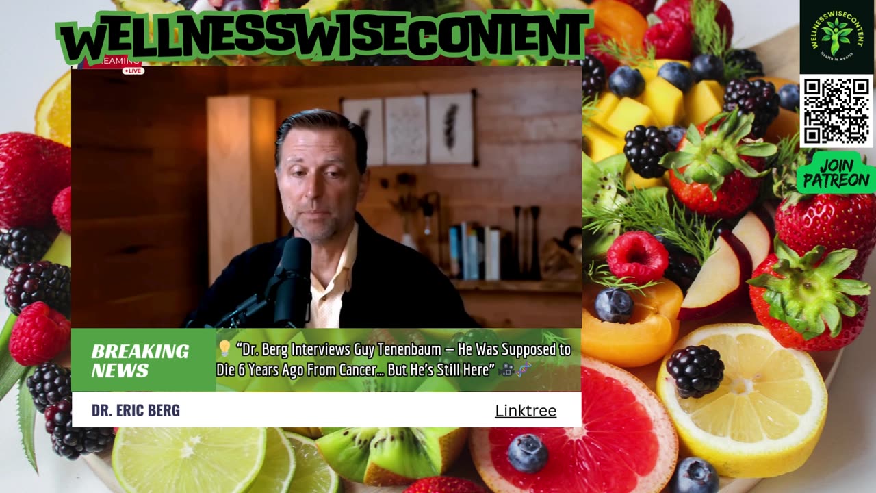 Dr. Berg Interviews Guy Tenenbaum — He Was Supposed to Die 6 Years Ago From Cancer