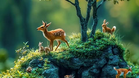 Peaceful Animal Paradise 🐾 | How Animals Live in Harmony in a Quiet Village