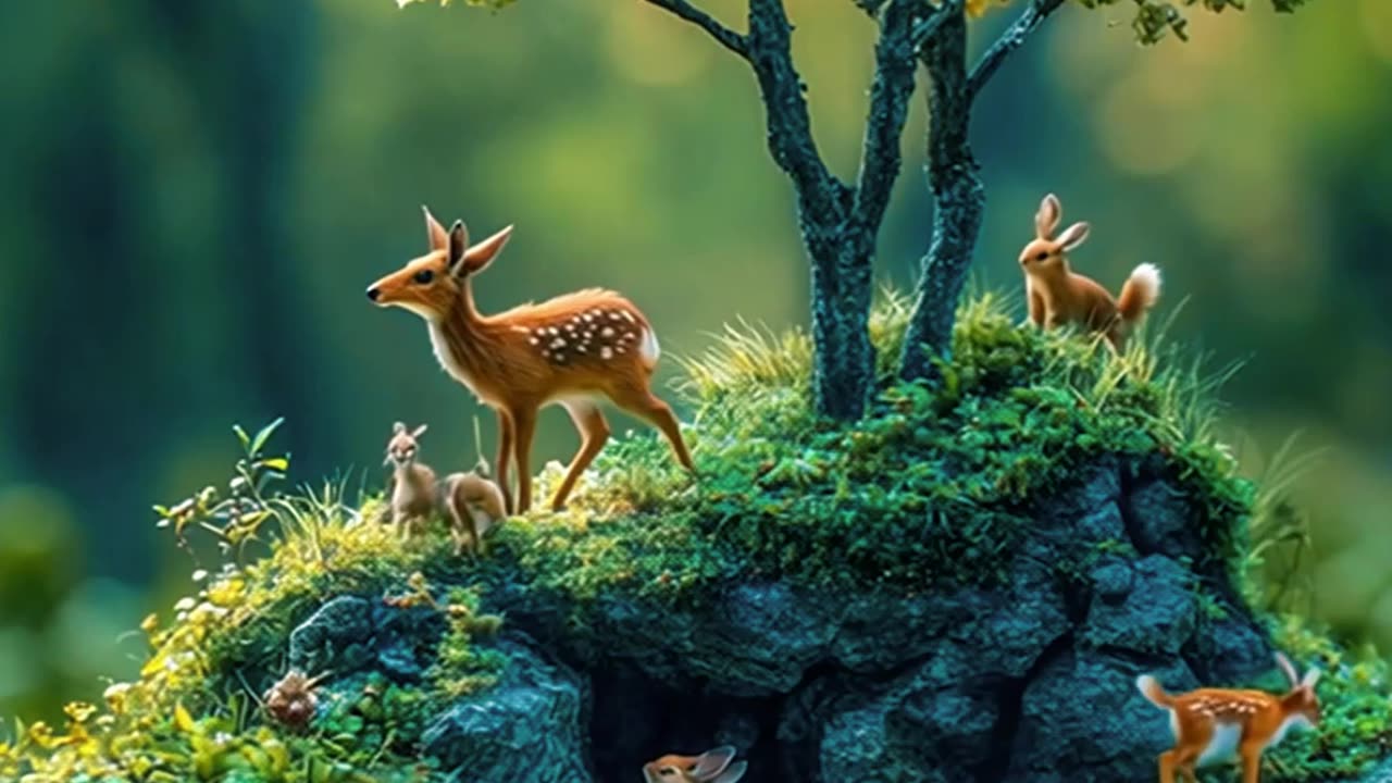 Peaceful Animal Paradise 🐾 | How Animals Live in Harmony in a Quiet Village