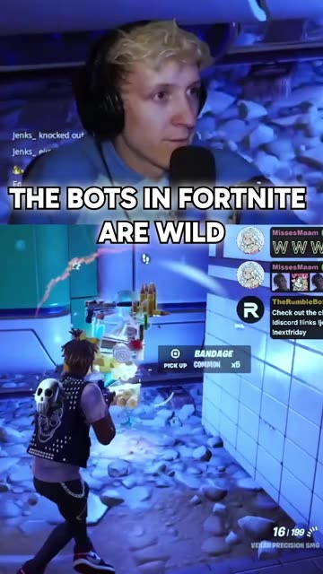 The bots in Fortnite are wild
