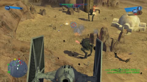SWBF 2004: Instant Action Tatooine: Dune Sea Empire Gameplay